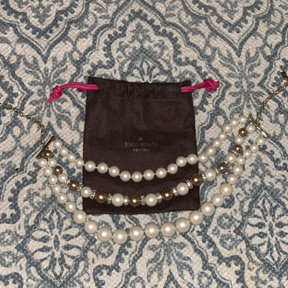 Kate Spade Multistrand Pearl Necklace